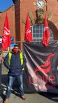Go North West bus strike Queen's Road depot